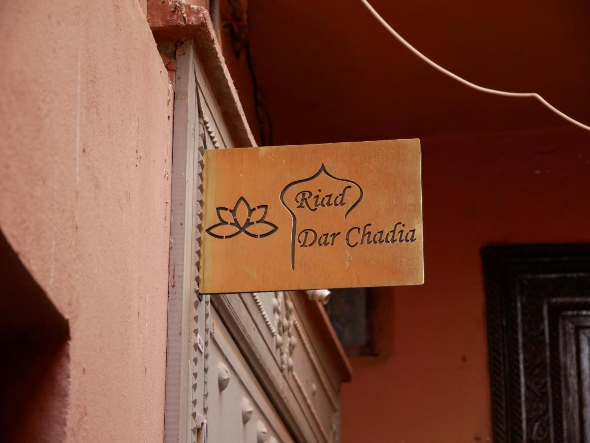 Riad Dar Chadia Marraquexe Exterior foto